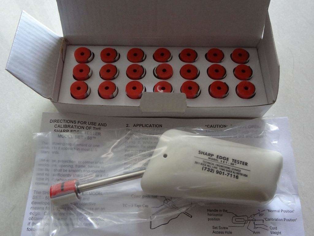 toy test,UL1439 sharp edge tester, sharp edge tester,cap